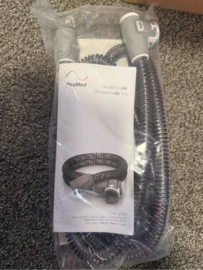 ResMed ClimateLineAir Oxy Heated CPAP Tubing - Dark Gray